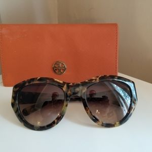 Tory Burch Tortoise shell sunglasses